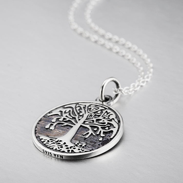 925 Sterling Silver Life Tree Necklace