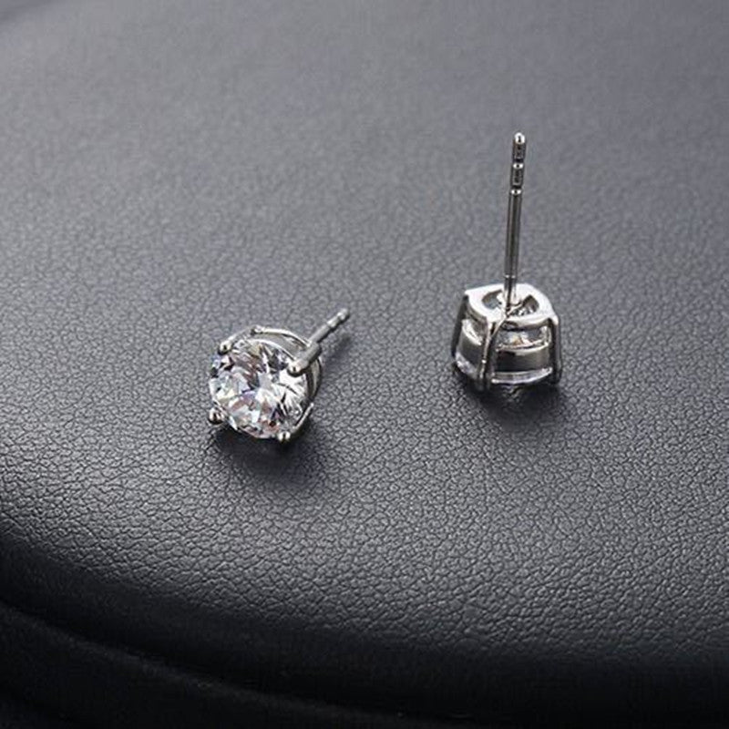 925 sterling silver glamour earrings