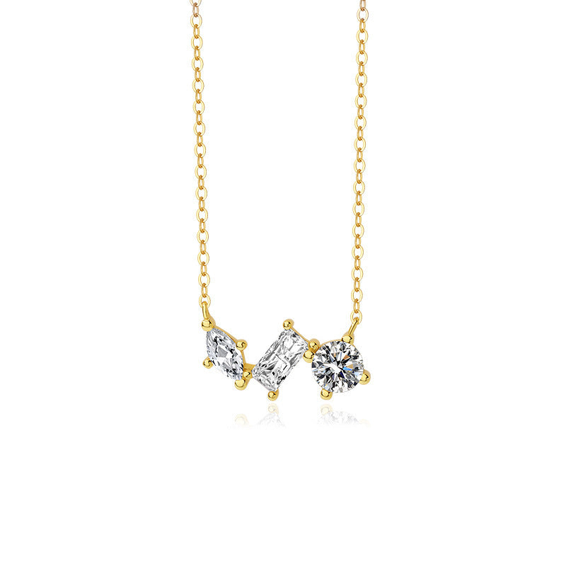 925 Silver Light Luxury Zircon Necklace