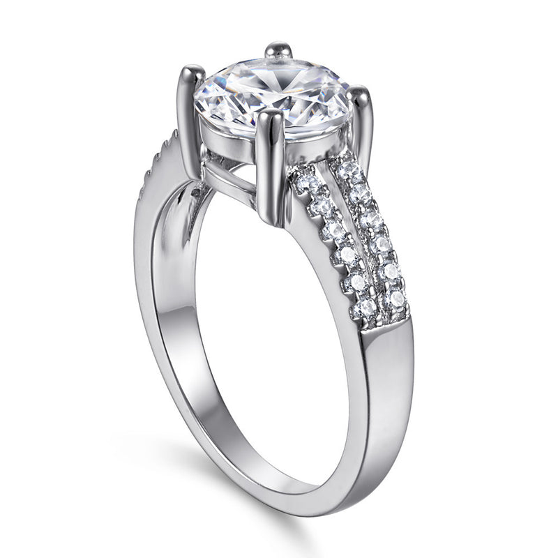 Fadeless Wedding Ring - Silver Design