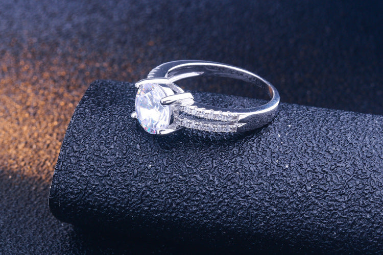 Fadeless Wedding Ring - Silver Design